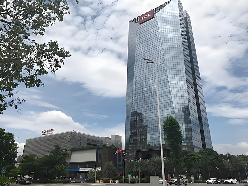 惠州市TCL科技集團。地址：惠州市仲愷高新區惠風三路17號